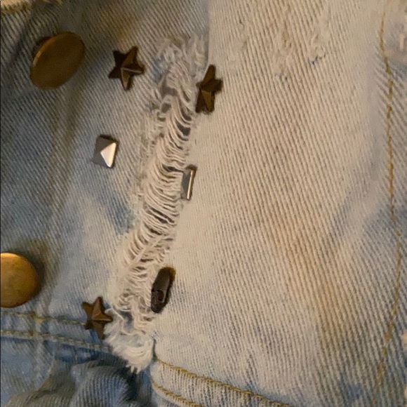 Denim studded vest - Picture 4 of 5